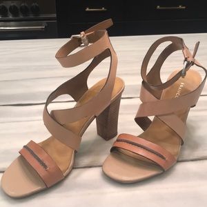 Heeled sandals
